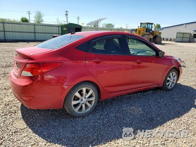 Trzecie zdjęcie samochodu z tyłu: 2013 HYUNDAI ACCENT GLS VIN:KMHCU4AE3DU340840 - miniatura