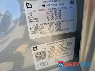Zdjęcie 13 z 13 samochodu: 2021 CHEVROLET SILVERADO K1500 RST VIN:1GCPYEEK9MZ286558 - miniatura