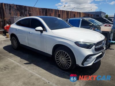 Czwarte zdjęcie samochodu z boku: 2024 MERCEDES-BENZ GLC COUPE 300 4MATIC VIN:W1NKJ4HB6RF088235 - miniatura