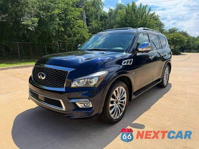 Drugie zdjęcie samochodu z przodu: 2016 INFINITI QX80 BASE VIN:JN8AZ2ND3G9800027 - miniatura