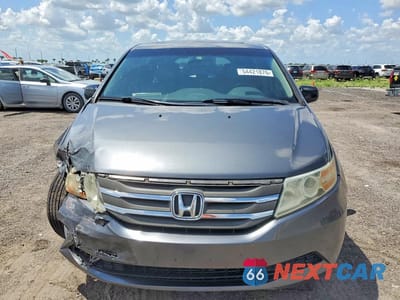 Piąte zdjęcie samochodu w środku: 2011 HONDA ODYSSEY EXL VIN:5FNRL5H69BB077880 - miniatura