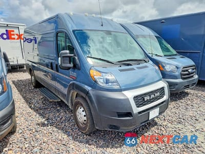 Czwarte zdjęcie samochodu z boku: 2020 RAM PROMASTER 3500 DELIVERY VAN VIN:3C6URVJG7LE124706 - miniatura