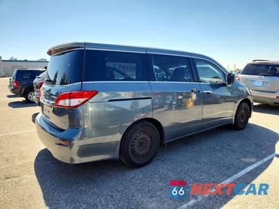 Trzecie zdjęcie samochodu z tyłu: 2012 NISSAN QUEST 3.5 S VIN:JN8AE2KP7C9051530 - miniatura