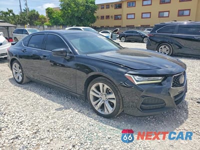 Czwarte zdjęcie samochodu z boku: 2023 ACURA TLX TECHNOLOGY VIN:19UUB5F49PA003729 - miniatura