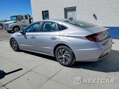 Drugie zdjęcie samochodu z przodu: 2023 HYUNDAI SONATA HYBRID BLUE VIN:KMHL24JJXPA078100 - miniatura