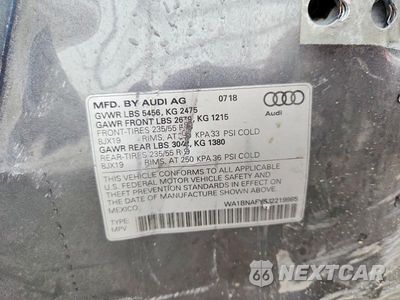 Zdjęcie 13 z 13 samochodu: 2018 AUDI Q5 PREMIUM PLUS VIN:WA1BNAFY5J2219985 - miniatura