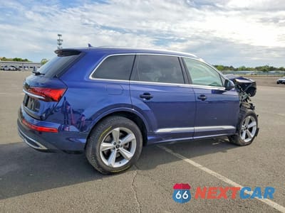 Trzecie zdjęcie samochodu z tyłu: 2023 AUDI Q7 PREMIUM PLUS VIN:WA1LCBF7XPD001156 - miniatura