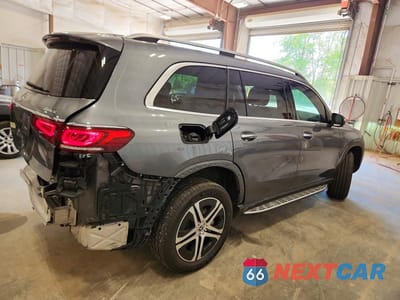 Trzecie zdjęcie samochodu z tyłu: 2020 MERCEDES-BENZ GLS 450 4MATIC VIN:4JGFF5KE9LA101921 - miniatura