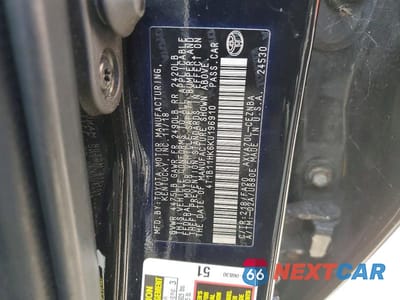 Zdjęcie 12 z 12 samochodu: 2019 TOYOTA CAMRY LE VIN:4T1B11HK6KU196910 - miniatura