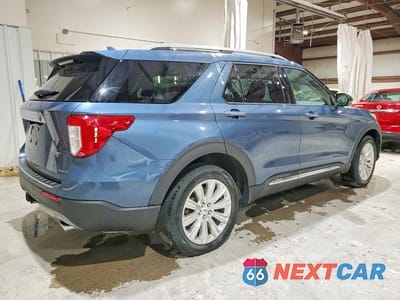 Trzecie zdjęcie samochodu z tyłu: 2020 FORD EXPLORER LIMITED VIN:1FM5K8FW8LGB10019 - miniatura