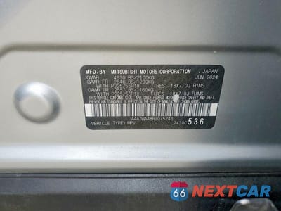 Zdjęcie 14 z 14 samochodu: 2024 MITSUBISHI ECLIPSE CROSS SE VIN:JA4ATWAA8RZ075246 - miniatura