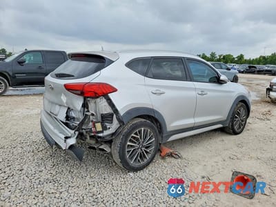 Trzecie zdjęcie samochodu z tyłu: 2019 HYUNDAI TUCSON SEL VIN:KM8J33AL1KU941650 - miniatura