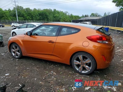 Drugie zdjęcie samochodu z przodu: 2016 HYUNDAI VELOSTER BASE VIN:KMHTC6AD5GU286287 - miniatura
