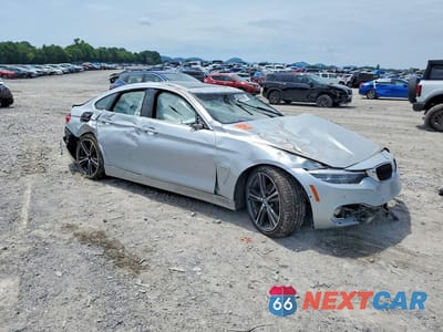 Czwarte zdjęcie samochodu z boku: 2019 BMW 430I GRAN COUPE VIN:WBA4J1C57KBM15574 - miniatura