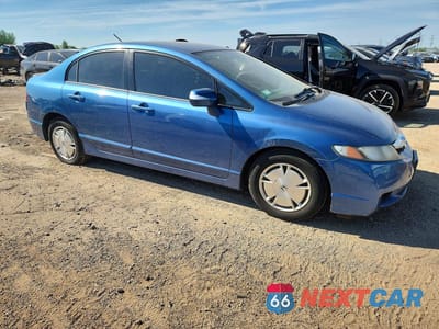 Czwarte zdjęcie samochodu z boku: 2009 HONDA CIVIC HYBRID VIN:JHMFA36279S011949 - miniatura