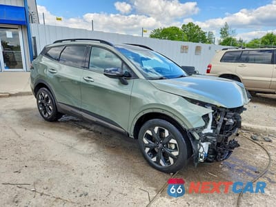 Czwarte zdjęcie samochodu z boku: 2023 KIA SPORTAGE X LINE VIN:5XYK6CAF2PG073872 - miniatura