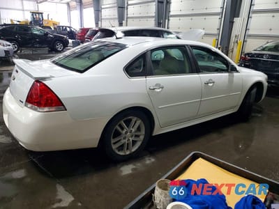 Trzecie zdjęcie samochodu z tyłu: 2014 CHEVROLET IMPALA LIMITED LTZ VIN:2G1WC5E32E1173993 - miniatura