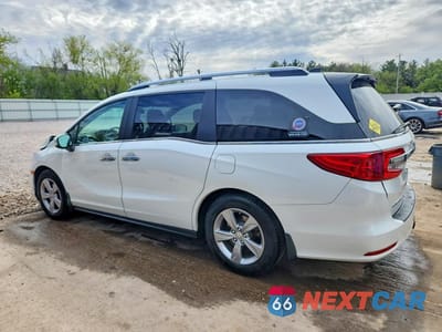 Drugie zdjęcie samochodu z przodu: 2020 HONDA ODYSSEY EXL VIN:5FNRL6H72LB046535 - miniatura