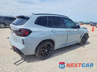 Trzecie zdjęcie samochodu z tyłu: 2022 BMW X3 SDRIVE30I VIN:5UX43DP01N9K21288 - miniatura