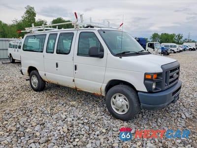 Czwarte zdjęcie samochodu z boku: 2014 FORD ECONOLINE E250 VAN VIN:1FTNE2EW8EDB05112 - miniatura