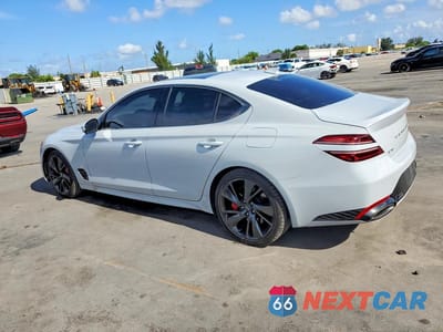 Drugie zdjęcie samochodu z przodu: 2022 GENESIS G70 3.3T STANDARD VIN:KMTG54TE5NU085675 - miniatura