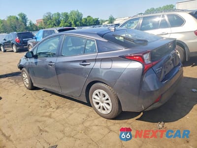Drugie zdjęcie samochodu z przodu: 2021 TOYOTA PRIUS LE VIN:JTDKAMFU7M3138968 - miniatura