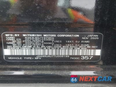 Zdjęcie 14 z 14 samochodu: 2026 MITSUBISHI OUTLANDER SPORT S VIN:JA4ARUAU7TU008199 - miniatura