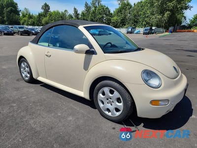 Czwarte zdjęcie samochodu z boku: 2003 VOLKSWAGEN NEW BEETLE GLS VIN:3VWCK21Y73M310121 - miniatura