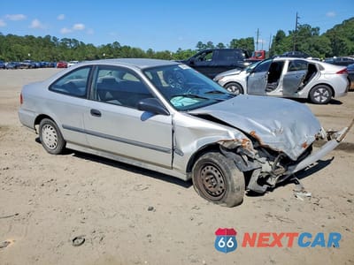 Czwarte zdjęcie samochodu z boku: 1996 HONDA CIVIC DX VIN:1HGEJ6227TL081507 - miniatura