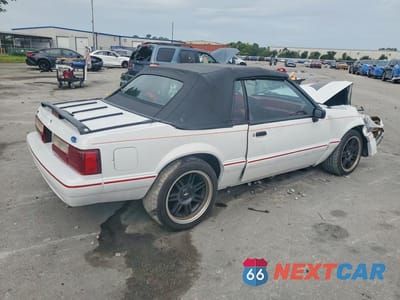 Trzecie zdjęcie samochodu z tyłu: 1992 FORD MUSTANG LX VIN:1FACP44M7NF135869 - miniatura