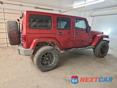 Trzecie zdjęcie samochodu z tyłu: 2013 JEEP WRANGLER UNLIMITED SAHARA VIN:1C4BJWEG7DL503365 - miniatura