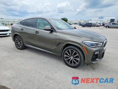 Czwarte zdjęcie samochodu z boku: 2021 BMW X6 SDRIVE 40I VIN:5UXCY4C07M9D83172 - miniatura