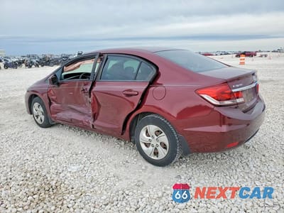 Drugie zdjęcie samochodu z przodu: 2013 HONDA CIVIC LX VIN:2HGFB2F51DH553469 - miniatura