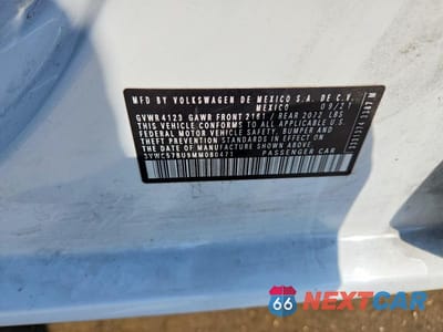 Zdjęcie 12 z 12 samochodu: 2021 VOLKSWAGEN JETTA S VIN:3VWC57BU9MM080471 - miniatura