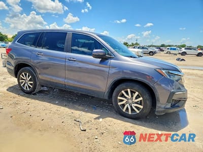 Czwarte zdjęcie samochodu z boku: 2021 HONDA PILOT EX VIN:5FNYF5H30MB023394 - miniatura