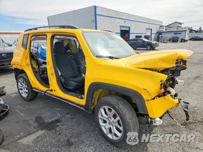 Czwarte zdjęcie samochodu z boku: 2018 JEEP RENEGADE LATITUDE VIN:ZACCJABB3JPH84216 - miniatura