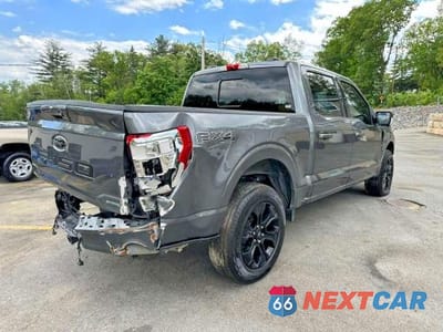 Trzecie zdjęcie samochodu z tyłu: 2023 FORD F150 SUPERCREW VIN:1FTFW1E81PFA95091 - miniatura