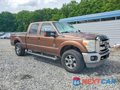 Czwarte zdjęcie samochodu z boku: 2011 FORD F250 SUPER DUTY VIN:1FT7W2BTXBEA25056 - miniatura
