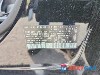 Zdjęcie 12 z 12 samochodu: 2012 VOLKSWAGEN JETTA BASE VIN:3VW1K7AJ7CM348875 - miniatura