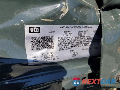 Zdjęcie 12 z 12 samochodu: 2025 CHEVROLET TRAX 1LT VIN:KL77LHEP7SC280332 - miniatura