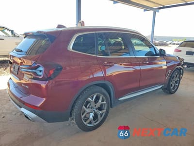 Trzecie zdjęcie samochodu z tyłu: 2023 BMW X3 XDRIVE30I VIN:5UX53DP02P9N51562 - miniatura