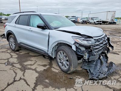 Czwarte zdjęcie samochodu z boku: 2025 FORD EXPLORER ACTIVE VIN:1FMUK8DH2SGC98325 - miniatura