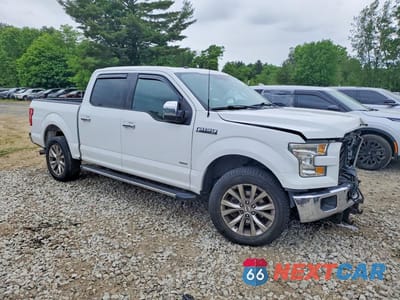 Czwarte zdjęcie samochodu z boku: 2016 FORD F150 SUPERCREW VIN:1FTEW1EG6GFB73867 - miniatura