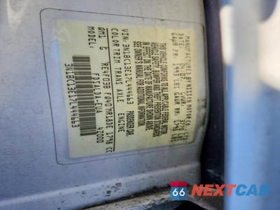 Zdjęcie 12 z 12 samochodu: 2007 NISSAN VERSA 1.8 S VIN:3N1BC13E17L444663 - miniatura