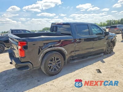 Trzecie zdjęcie samochodu z tyłu: 2023 CHEVROLET SILVERADO K1500 RST VIN:2GCUDEED4P1110403 - miniatura