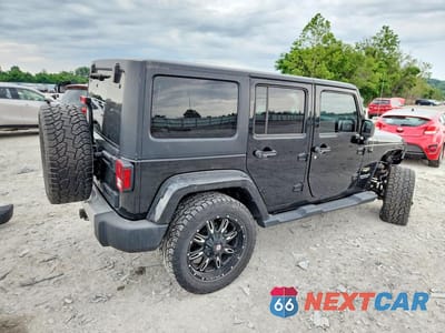 Trzecie zdjęcie samochodu z tyłu: 2012 JEEP WRANGLER UNLIMITED SAHARA VIN:1C4BJWEG8CL184802 - miniatura