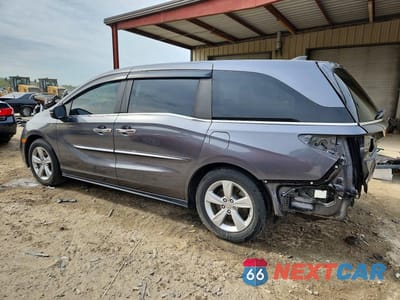 Drugie zdjęcie samochodu z przodu: 2019 HONDA ODYSSEY EXL VIN:5FNRL6H76KB021958 - miniatura