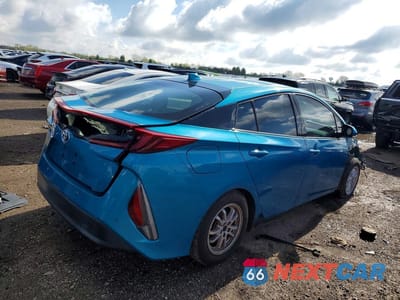 Trzecie zdjęcie samochodu z tyłu: 2017 TOYOTA PRIUS PRIME ADVANCED VIN:JTDKARFP8H3039590 - miniatura