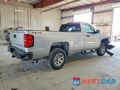 Trzecie zdjęcie samochodu z tyłu: 2016 CHEVROLET SILVERADO K1500 VIN:1GCNKNEH8GZ229284 - miniatura