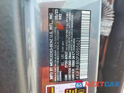 Zdjęcie 12 z 12 samochodu: 2023 MERCEDES-BENZ GLE 350 VIN:4JGFB4JB0PA955621 - miniatura